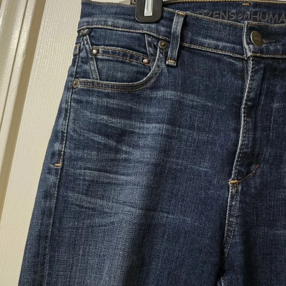 Citizens of Humanity Rocket High Rise Skinny Jeans, Dark Wash, Stretch, EUC! - Picture 4 of 14